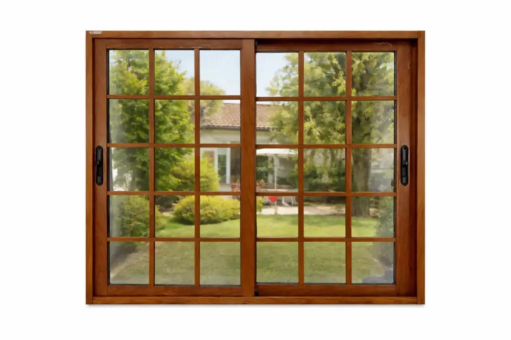 Janela Amadeirada Vidro Reflex — 1,20 × 1,00