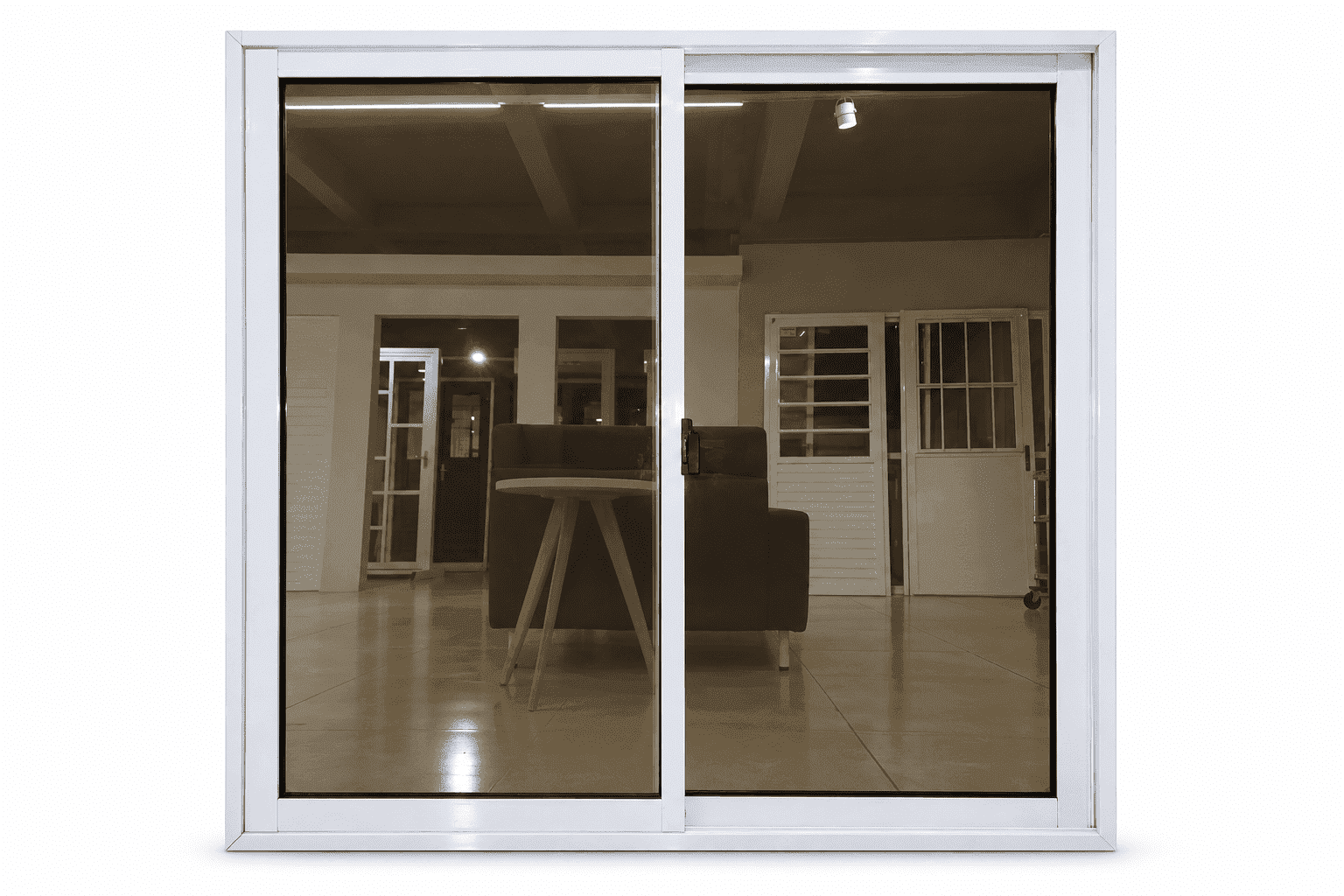 JANELA BRANCA COM VIDRO REFLEX SPP