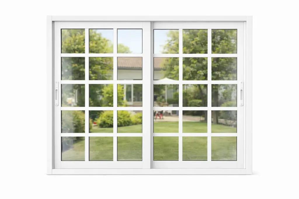 Janela Palace Quadriculada 2 Folhas Vidro Reflex - Exclusive Líder — 1,00 × 1,00