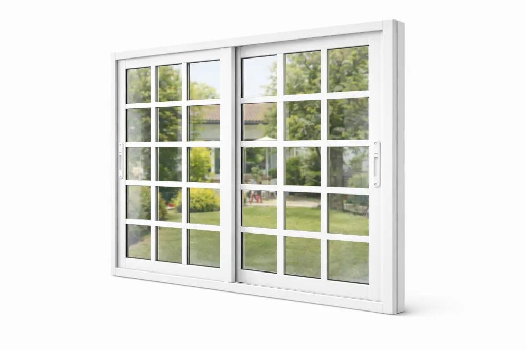 Janela Palace Quadriculada 2 Folhas Vidro Reflex - Exclusive Líder — 1,00 × 1,00 — foto 2