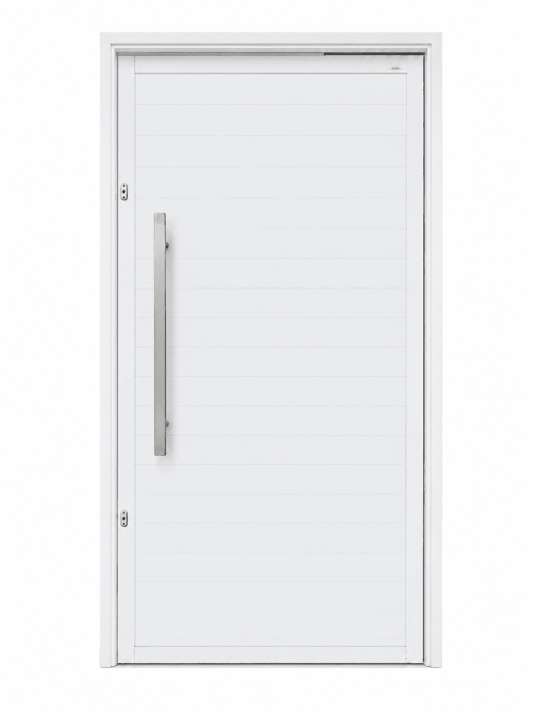 PORTA PIVOTANTE  LAMBRI PIVOTANTE FECHADA COM PUXADOR EM INOX